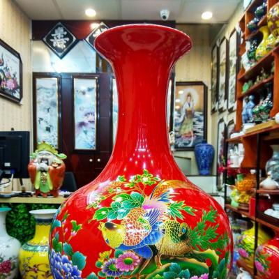 Bình cắm hoa, cắm lông công hoặc trang trí nhà cửa